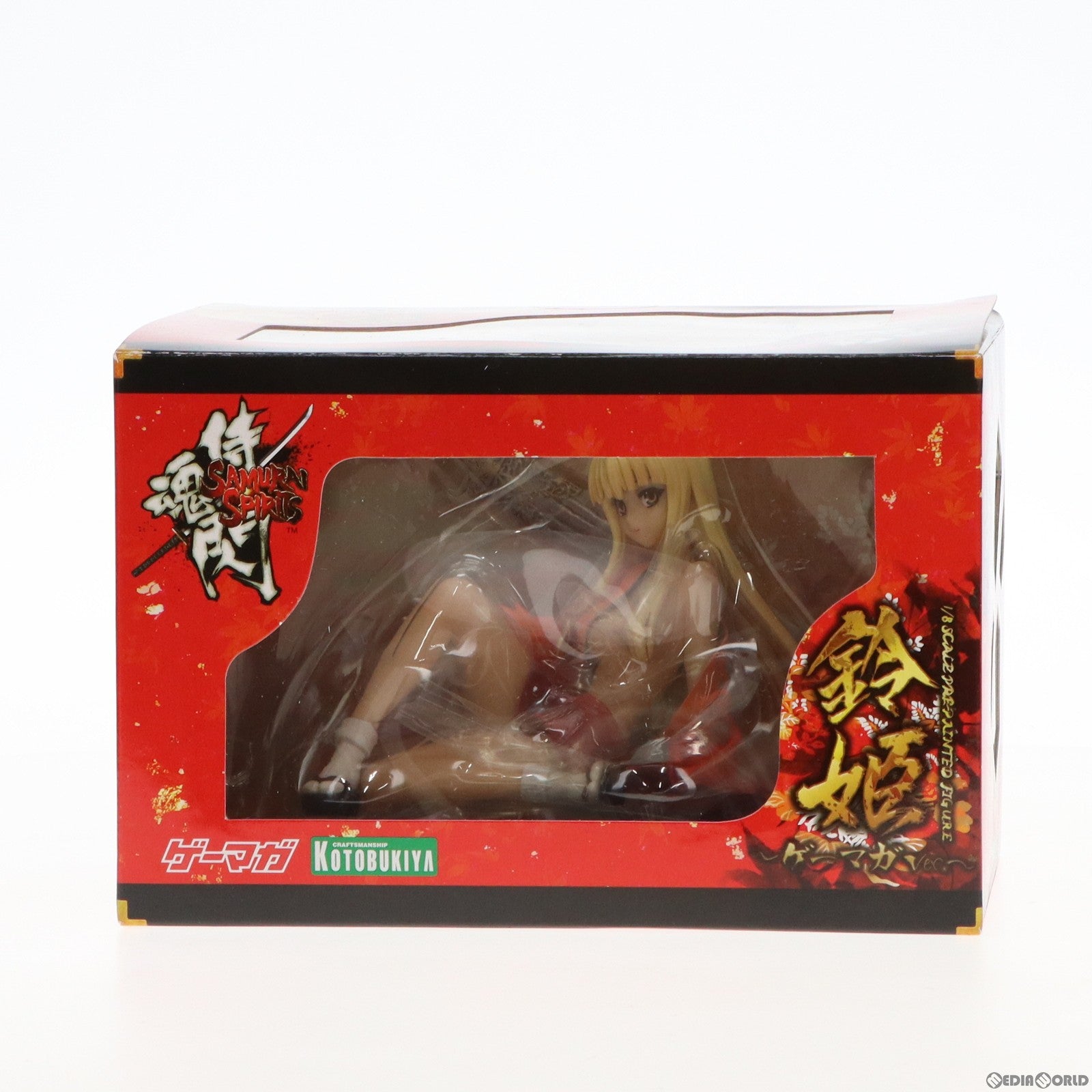 【中古即納】[FIG] 予約特典付属 鈴姫(すずひめ) ゲーマガVer. サムライスピリッツ閃 1/8 完成品 フィギュア コトブキヤ(20091130)