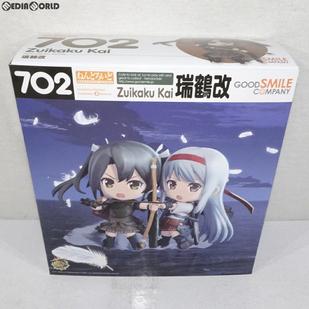 【中古即納】[FIG] スリーブ付属 ねんどろいど 702 瑞鶴改(ずいかくかい) 艦隊これくしょん -艦これ- 完成品 可動フィギュア ワンフェス2017冬&GOODSMILE ONLINE SHOP限定 グッドスマイルカンパニー(20170219)