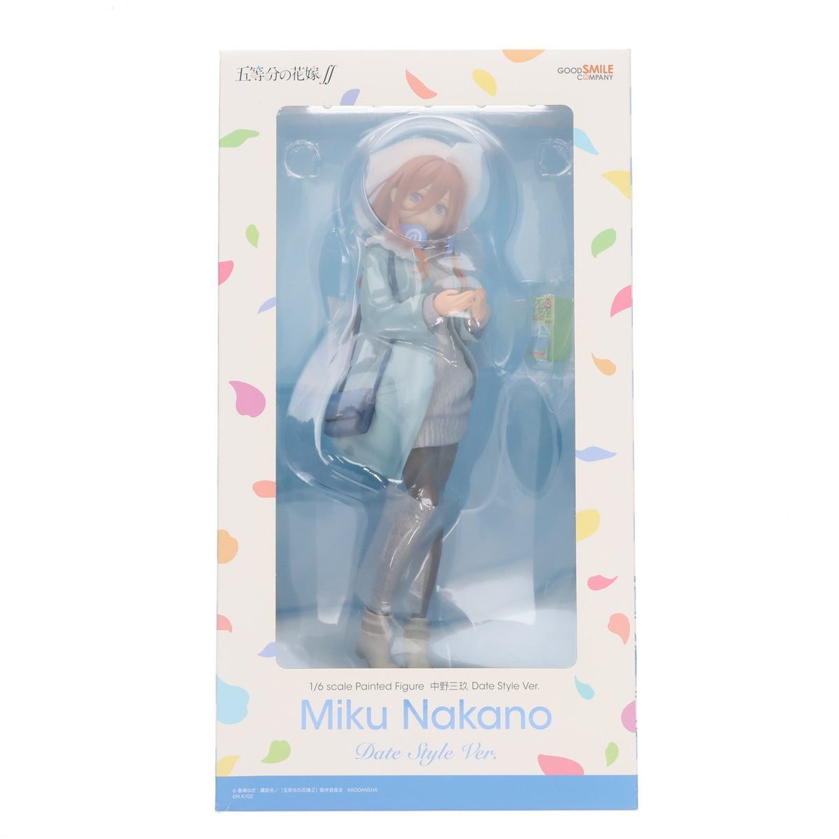 【中古即納】[FIG] 中野三玖(なかのみく) Date Style Ver. 五等分の花嫁∬ 1/6 完成品 フィギュア グッドスマイルカンパニー(20230728)