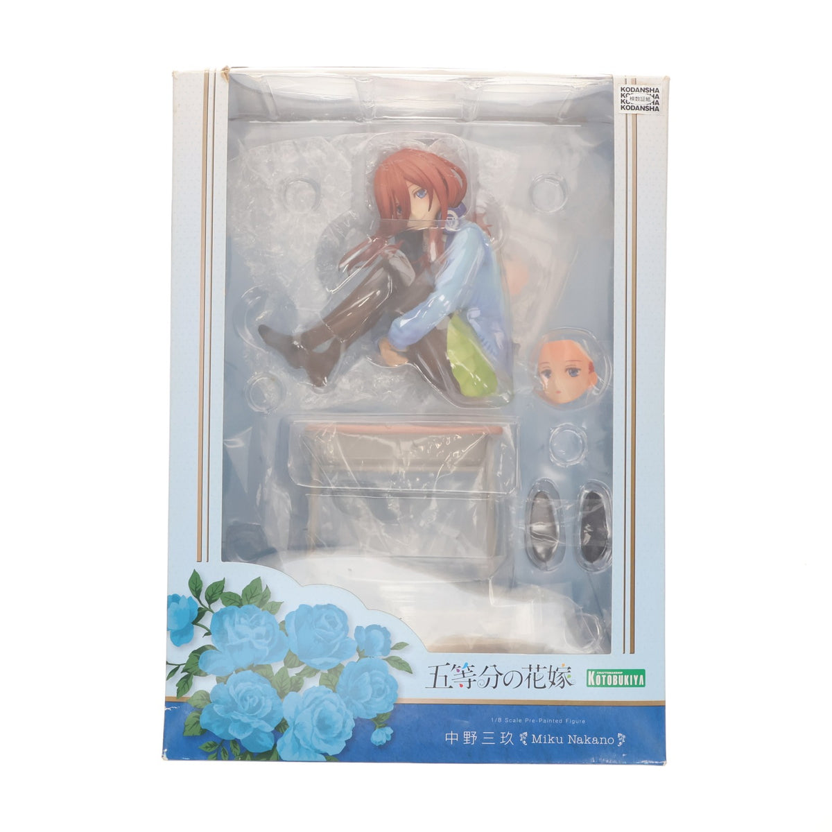 【中古即納】[FIG] コトブキヤショップ限定特典付属 中野三玖(なかのみく) 五等分の花嫁 1/8 完成品 フィギュア(PP822) コトブキヤ(20191130)