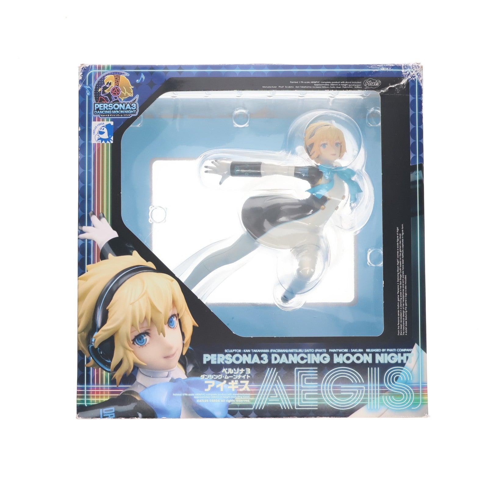 【中古即納】[FIG] アイギス ペルソナ3 ダンシング・ムーンナイト 1/7 完成品 フィギュア Phat!(ファット・カンパニー)(20220811)