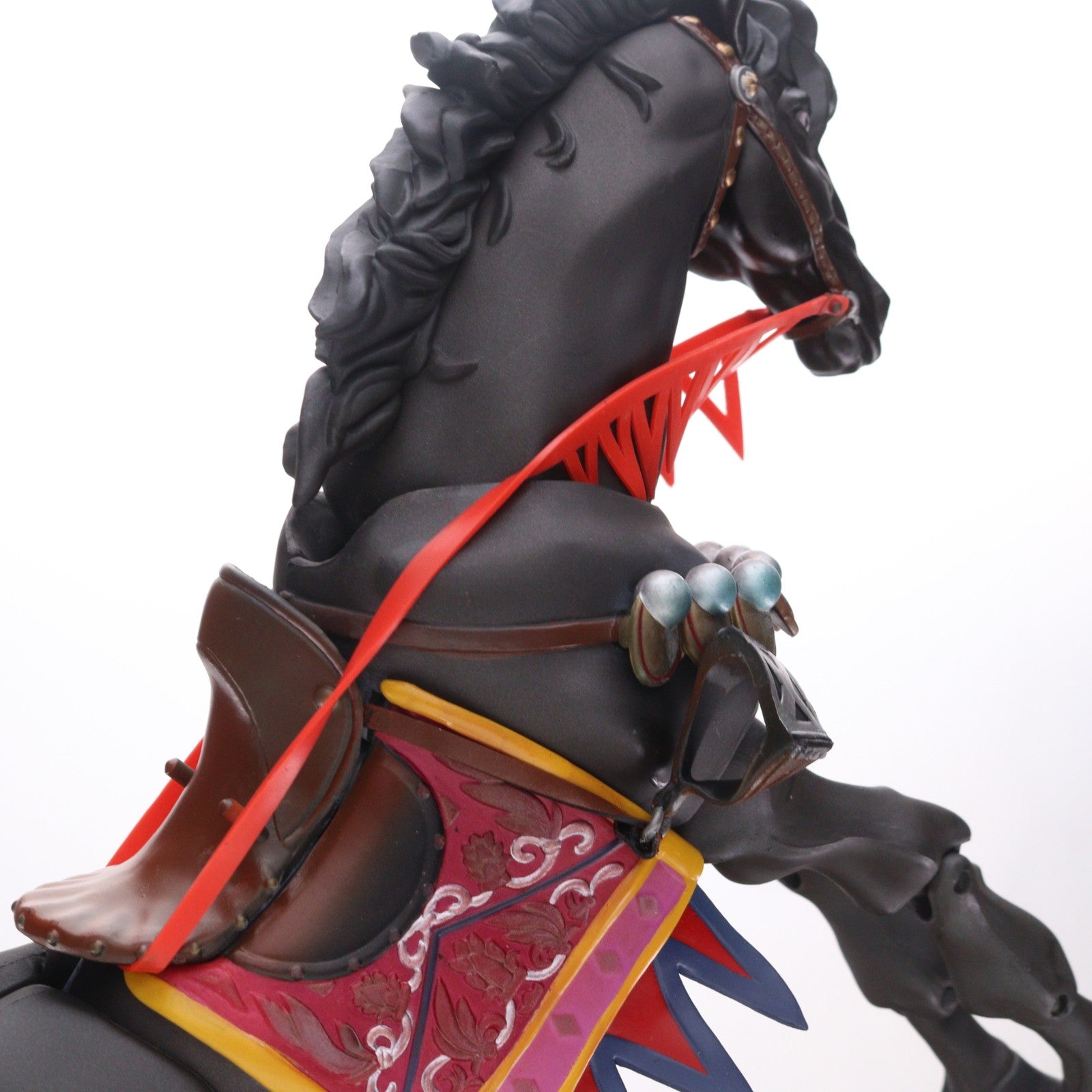 【中古即納】[FIG] バイオレンスアクションフィギュアデラックス ラオウ&黒王号(茶鎧/黒太腿) 北斗の拳 完成品 海洋堂(19991231)