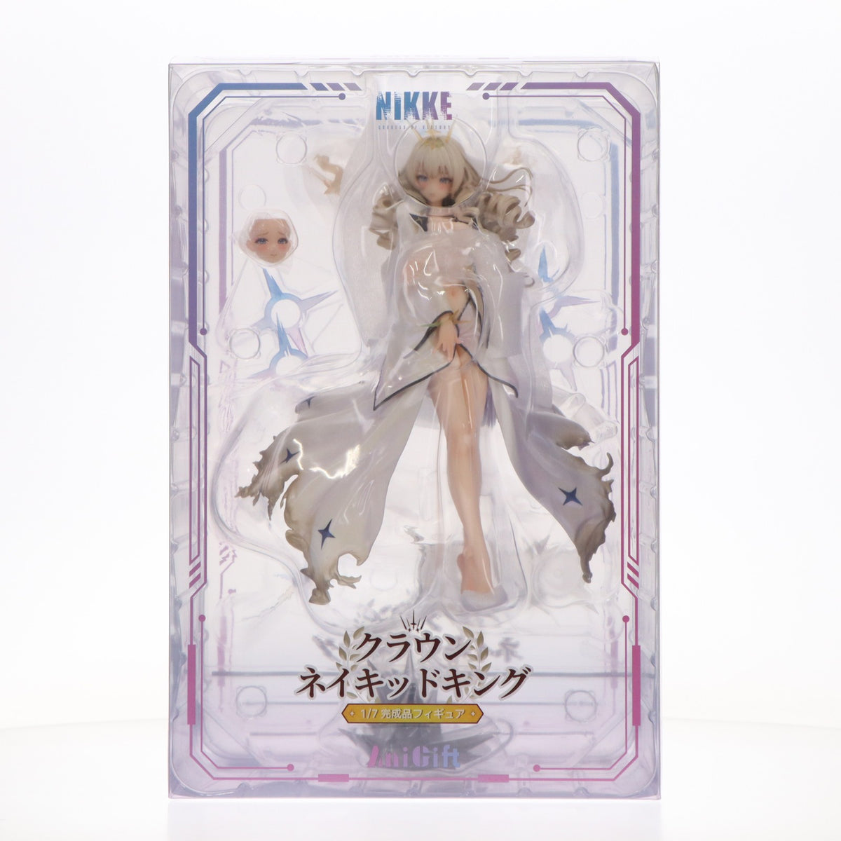 【中古即納】[FIG] クラウン-ネイキッドキング 勝利の女神:NIKKE(ニケ) 1/7 完成品 フィギュア AniGift(アニギフト)(20260528)