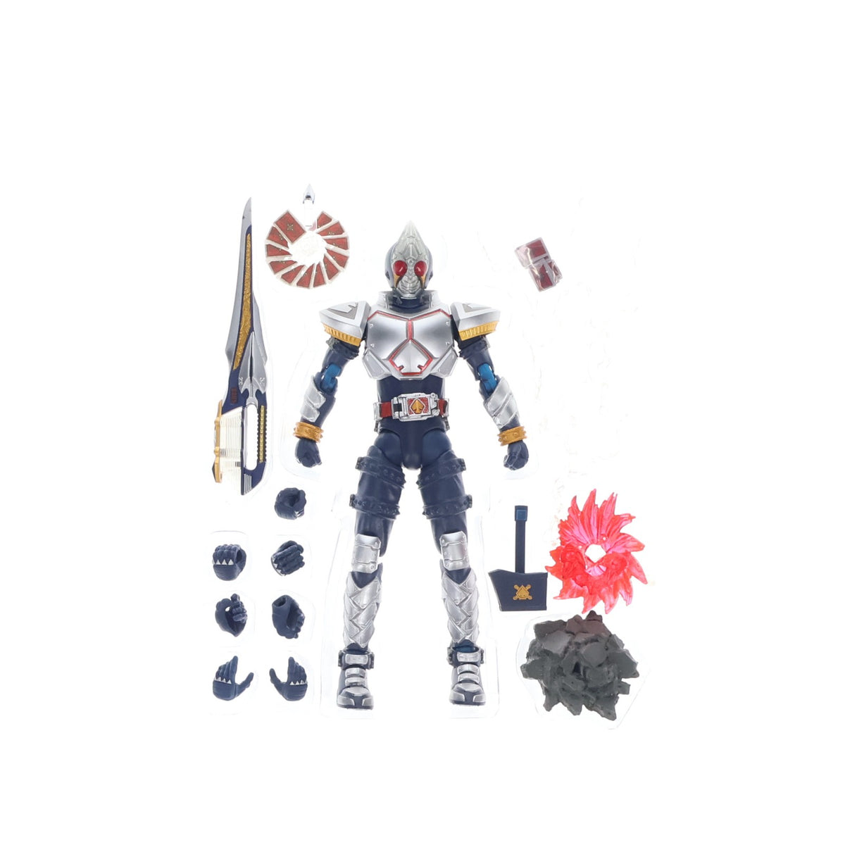 【中古即納】[FIG] S.H.Figuarts(フィギュアーツ) 仮面ライダーブレイド 仮面ライダー剣(ブレイド) 完成品 可動フィギュア バンダイ(20130824)