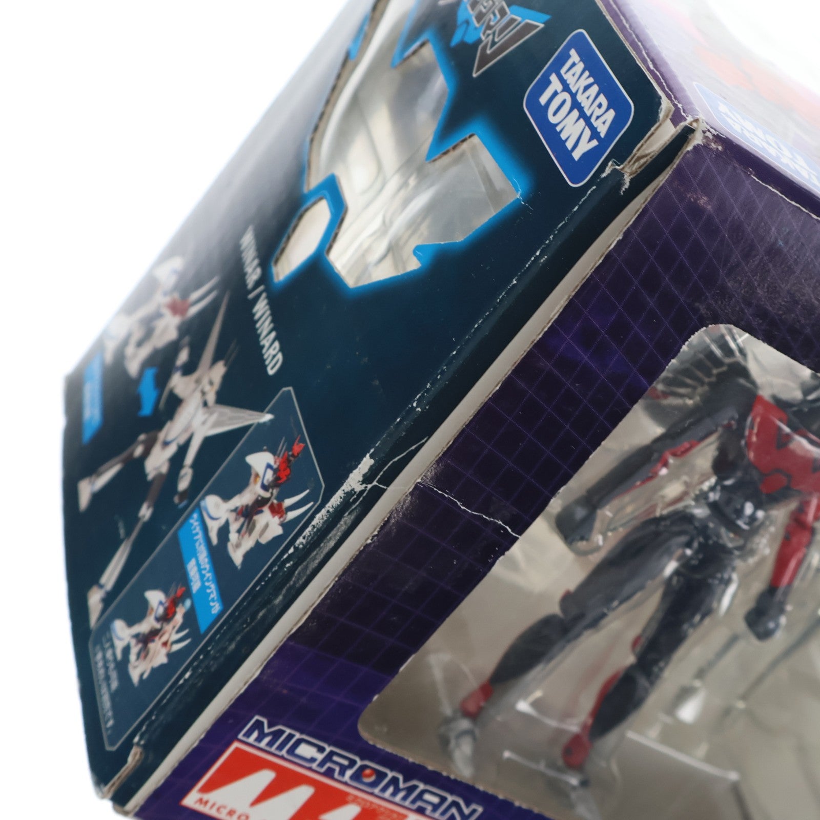 【中古即納】[FIG] ミクロマン ミクロアクションプラス MAP-04 ウイングマン(レッドVer.)withウイナア 夢戦士ウイングマン 完成品 可動フィギュア タカラトミー(20080327)