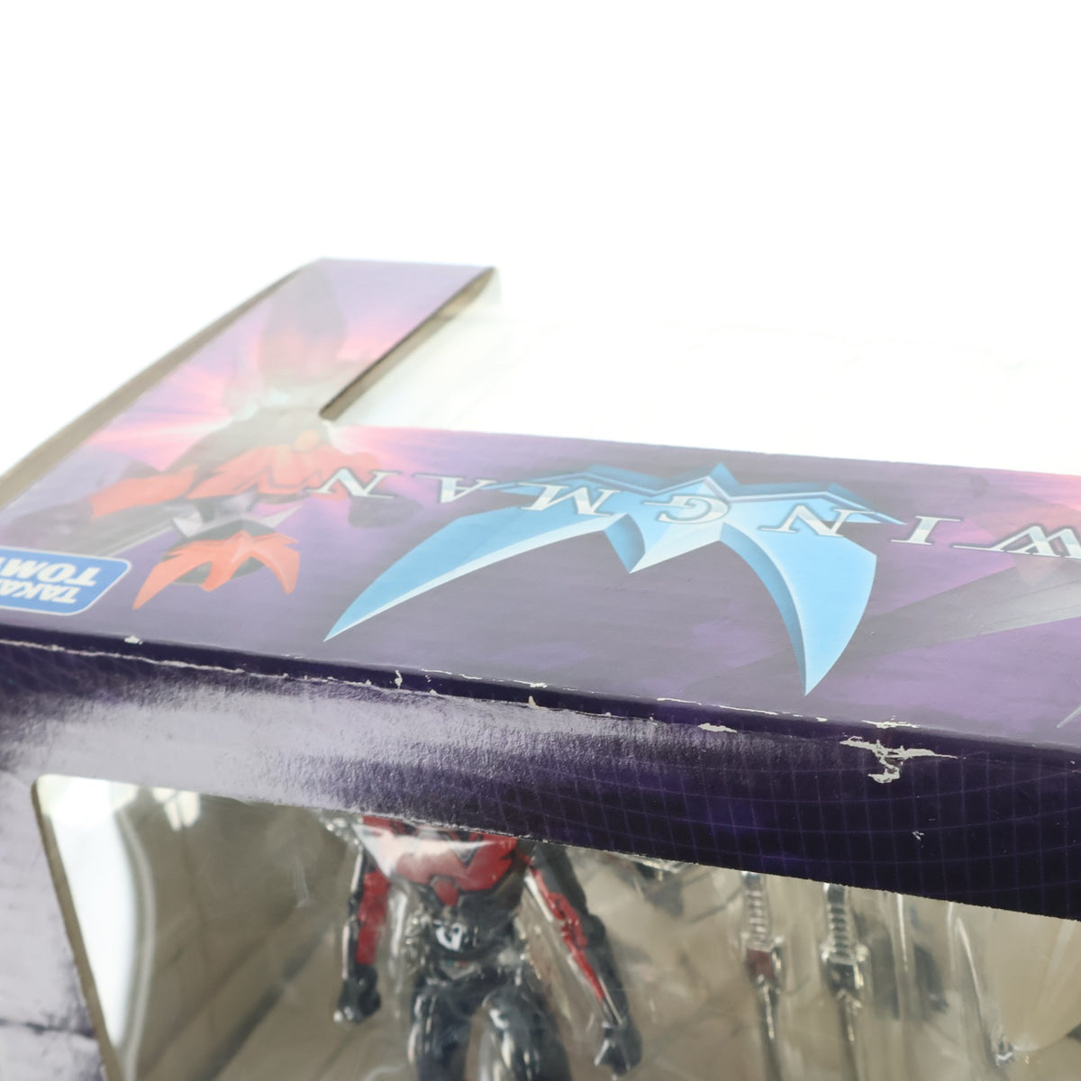 【中古即納】[FIG] ミクロマン ミクロアクションプラス MAP-04 ウイングマン(レッドVer.)withウイナア 夢戦士ウイングマン 完成品 可動フィギュア タカラトミー(20080327)