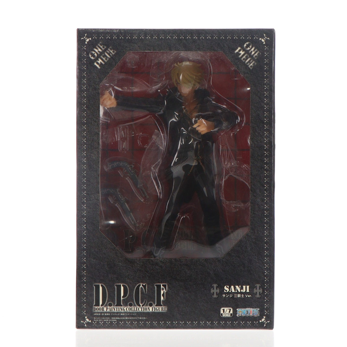 【中古即納】[FIG] D.P.C.F サンジ 三銃士Ver. ONE PIECE(ワンピース) 1/7 完成品 フィギュア プレックス(20110625)