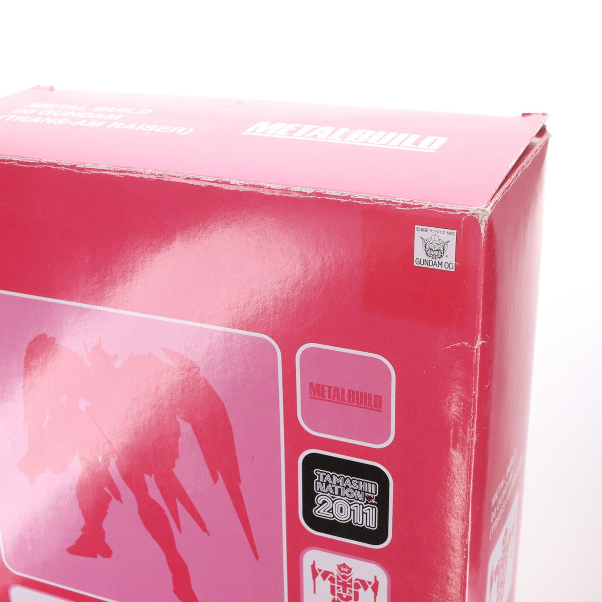 【中古即納】[FIG] 魂NATION2011限定 METAL BUILD ダブルオーガンダム(トランザムライザー) 機動戦士ガンダム00(ダブルオー) 完成品 可動フィギュア バンダイ(19991231)