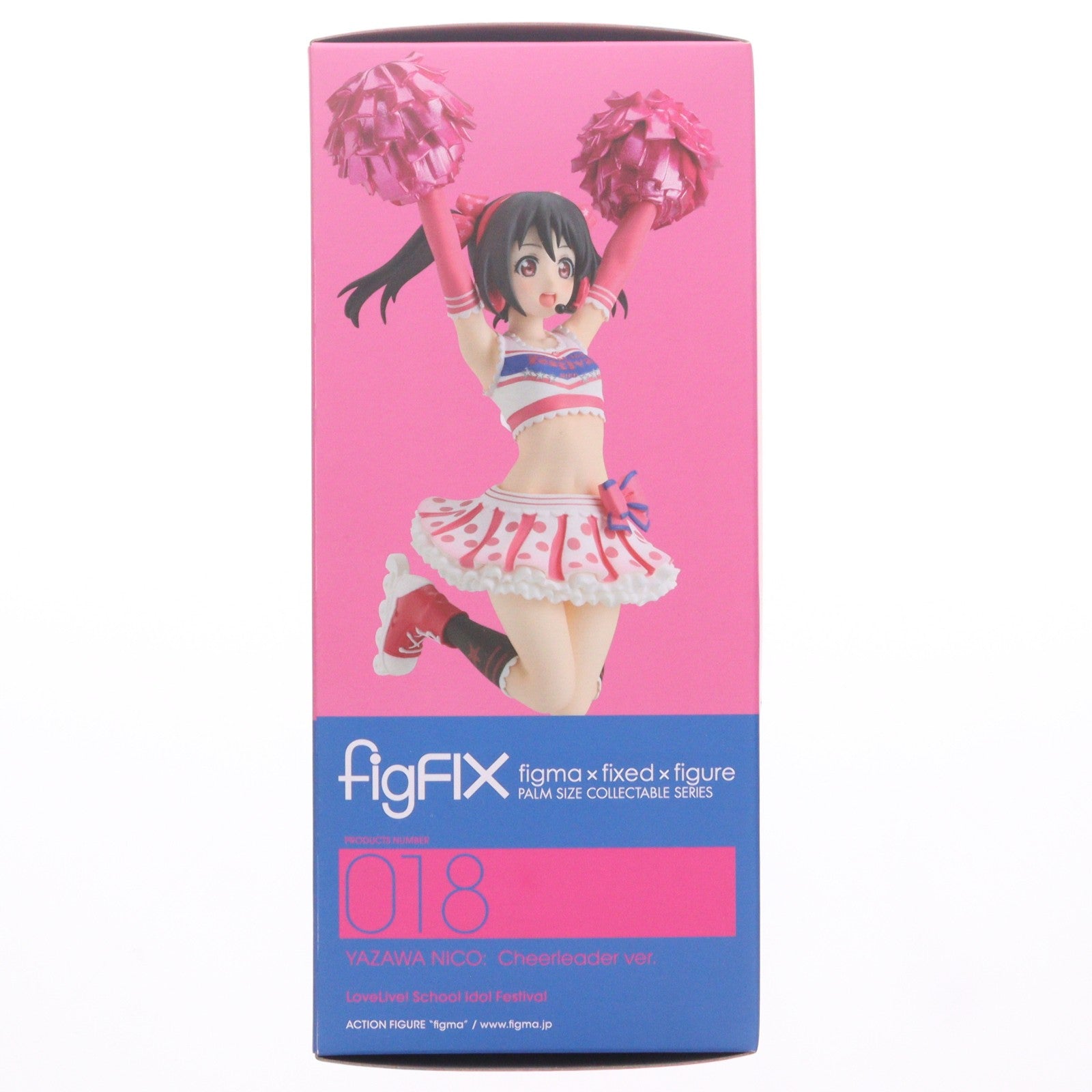 【中古即納】[FIG] GOODSMILE ONLINE SHOP限定特典付属 figFIX-018 矢澤にこ(やざわにこ) チアガールver. ラブライブ! スクールアイドルフェスティバル 完成品 フィギュア マックスファクトリー(20180526)