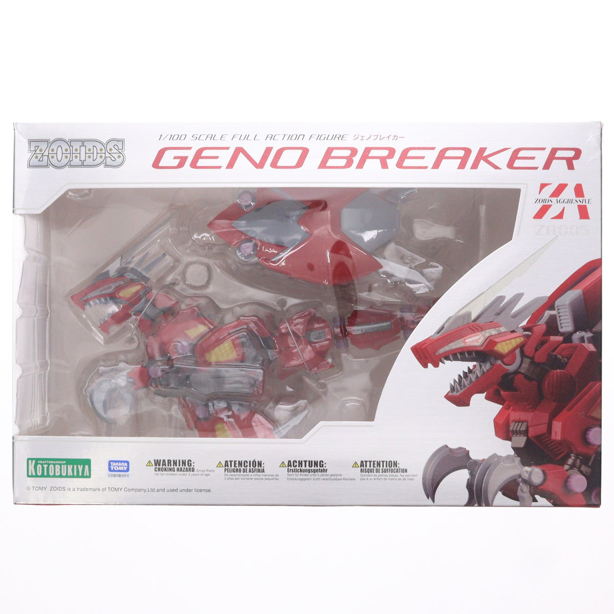 【中古即納】[FIG] ZA(ズィーエー) ジェノブレイカー ZOIDS(ゾイド) 1/100 完成品 可動フィギュア(ZA005) コトブキヤ(20161130)