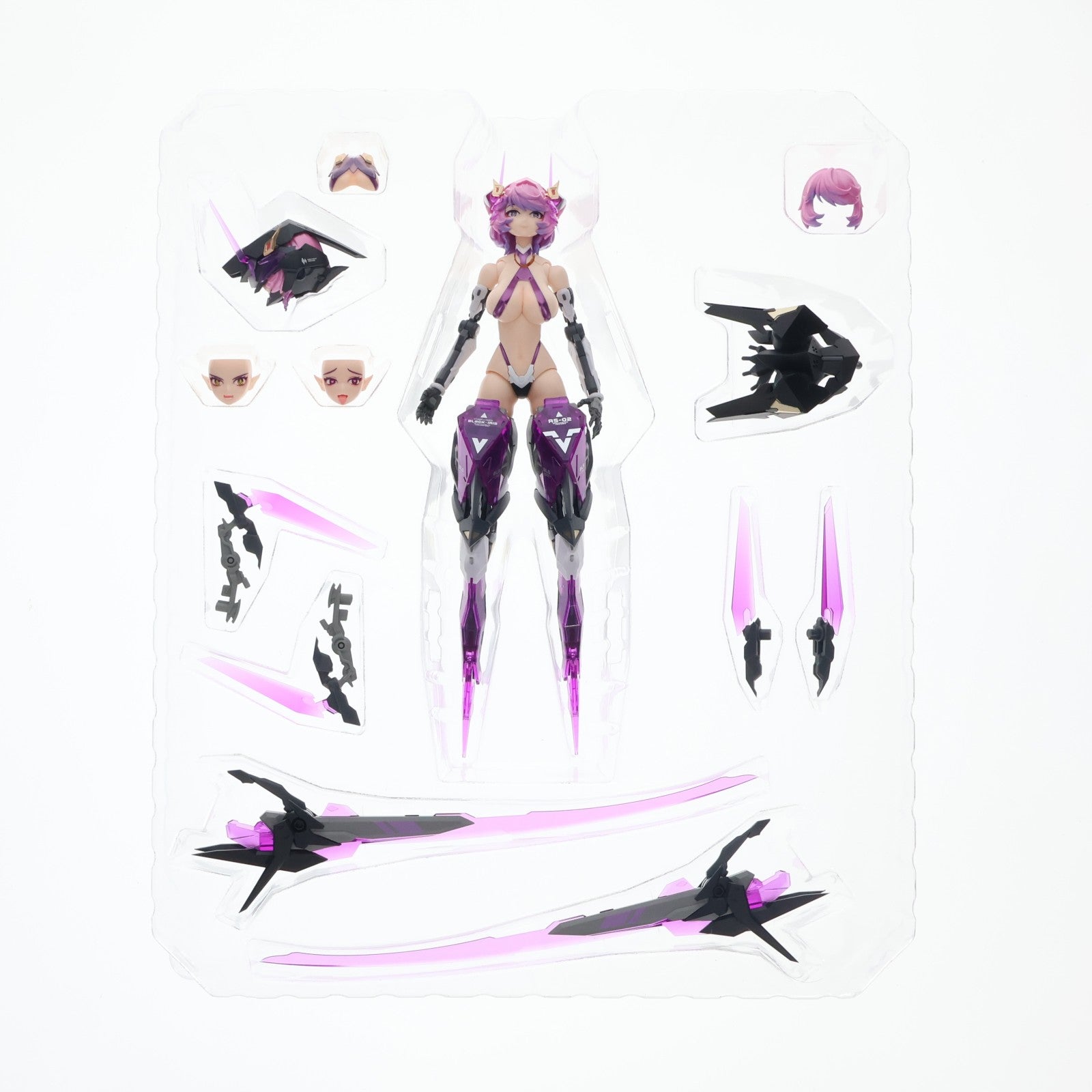 【中古即納】[FIG] rosado Project RS-02 星花・ブラックアイリス 1/10 完成品 アクションフィギュア 核誠治造(EARNESTCORE CRAFT)(20250630)