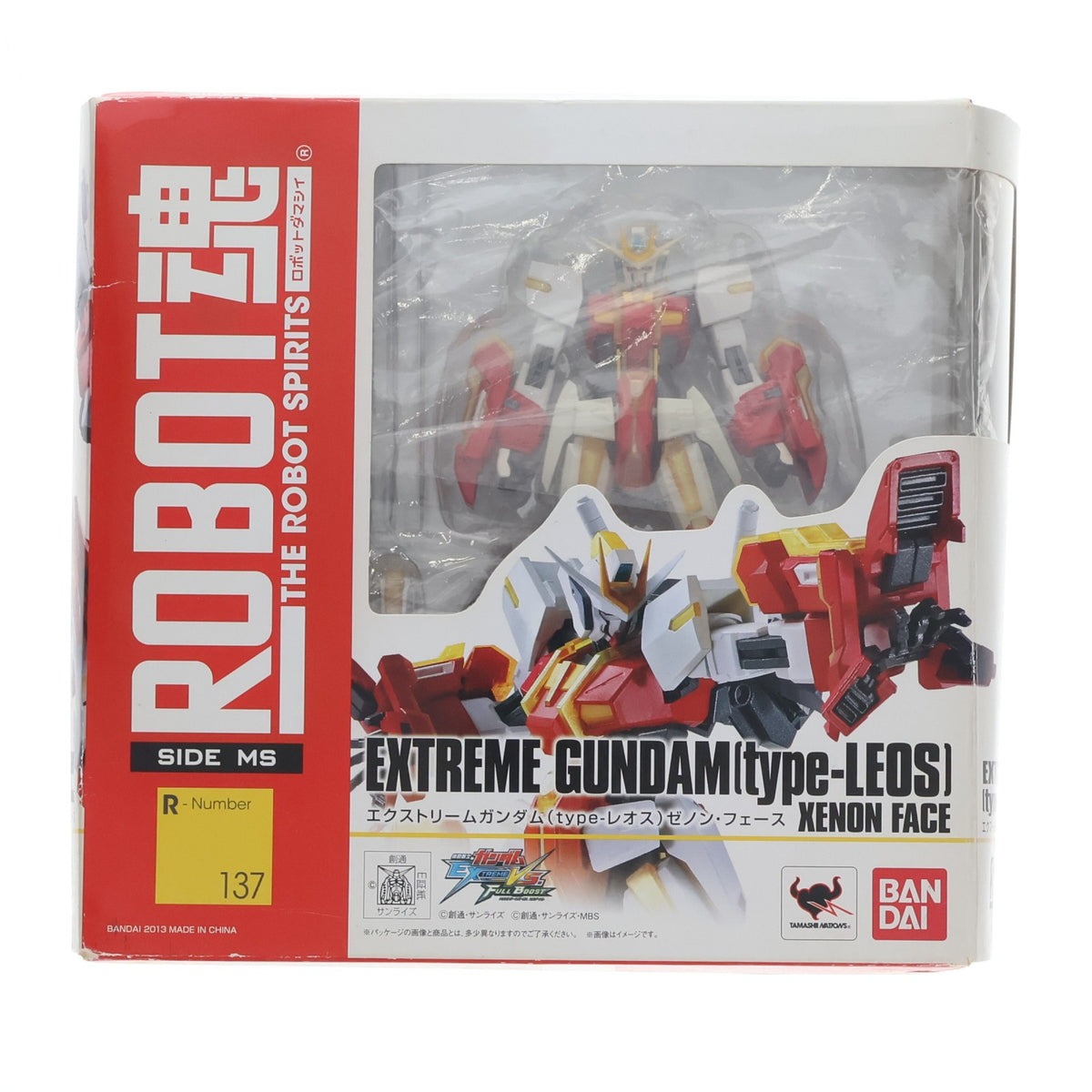 【中古即納】[FIG] ROBOT魂(SIDE MS) エクストリームガンダム(type-レオス) ゼノン・フェース 機動戦士ガンダム EXTREME VS. FULL BOOST(エクストリームバーサス フルブースト) 完成品 可動フィギュア バンダイ(20130413)