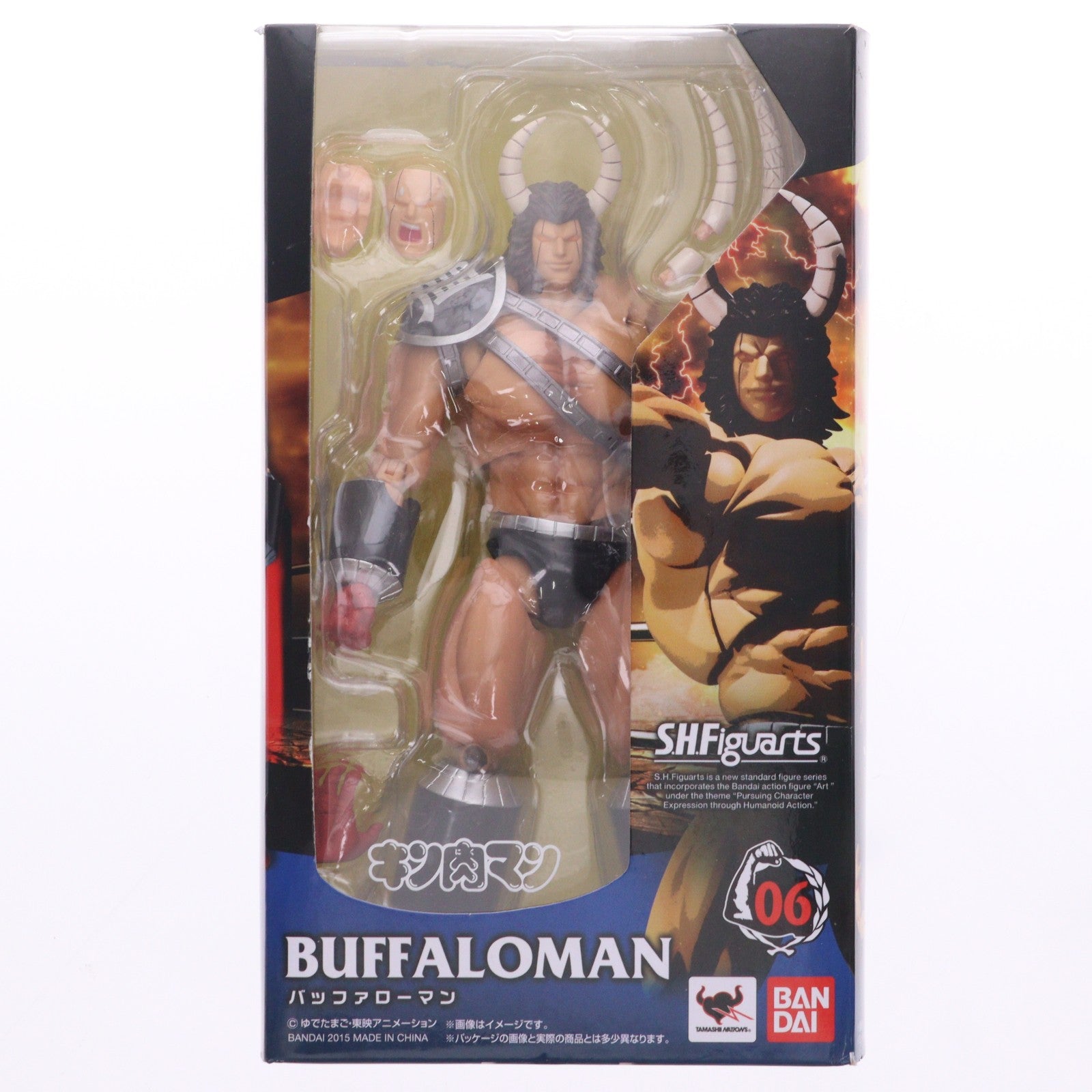 【中古即納】[FIG] S.H.Figuarts(フィギュアーツ) バッファローマン キン肉マン 完成品 可動フィギュア バンダイ(20151212)