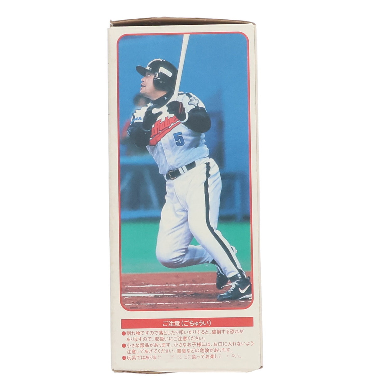 【中古即納】[FIG] BOBBLE HEAD(ボブルヘッド) 中村紀洋(なかむらのりひろ)(ビジターユニフォーム) 大阪近鉄バファローズオリジナルグッズ 完成品 フィギュア 大阪近鉄バファローズ(19991231)