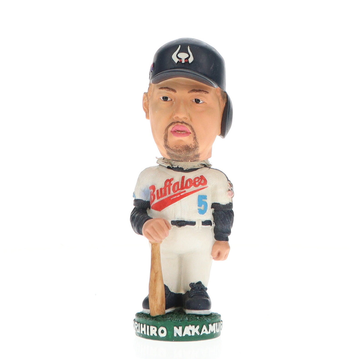 【中古即納】[FIG] BOBBLE HEAD(ボブルヘッド) 中村紀洋(なかむらのりひろ)(ビジターユニフォーム) 大阪近鉄バファローズオリジナルグッズ 完成品 フィギュア 大阪近鉄バファローズ(19991231)
