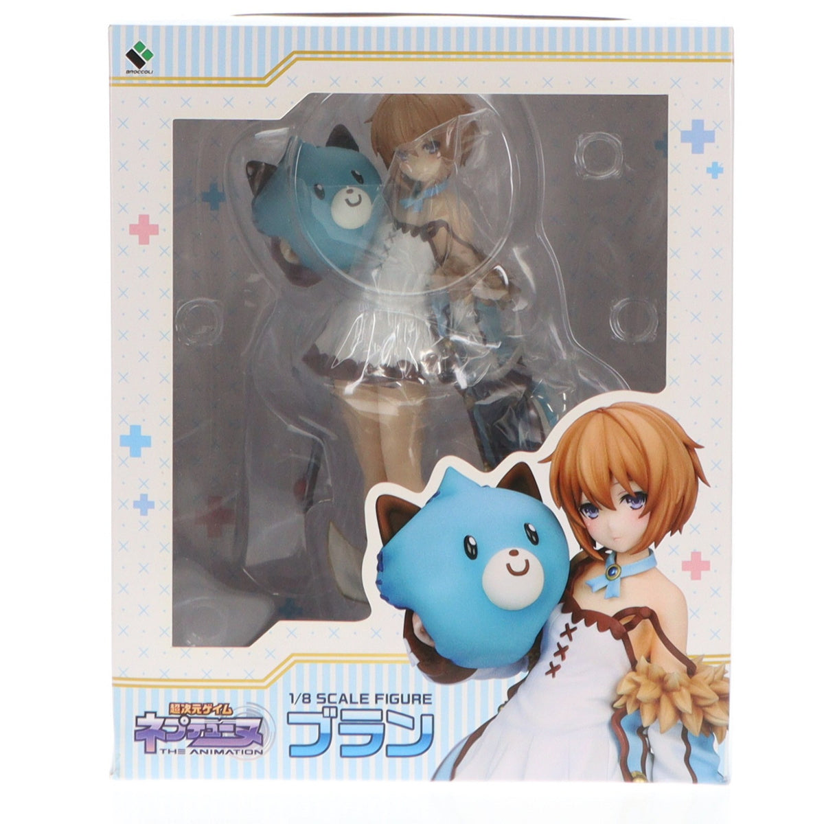 【中古即納】[FIG] 「ブラン」寝起きVer. 超次元ゲイム ネプテューヌ 1/8 完成品 フィギュア ブロッコリー(20210131)