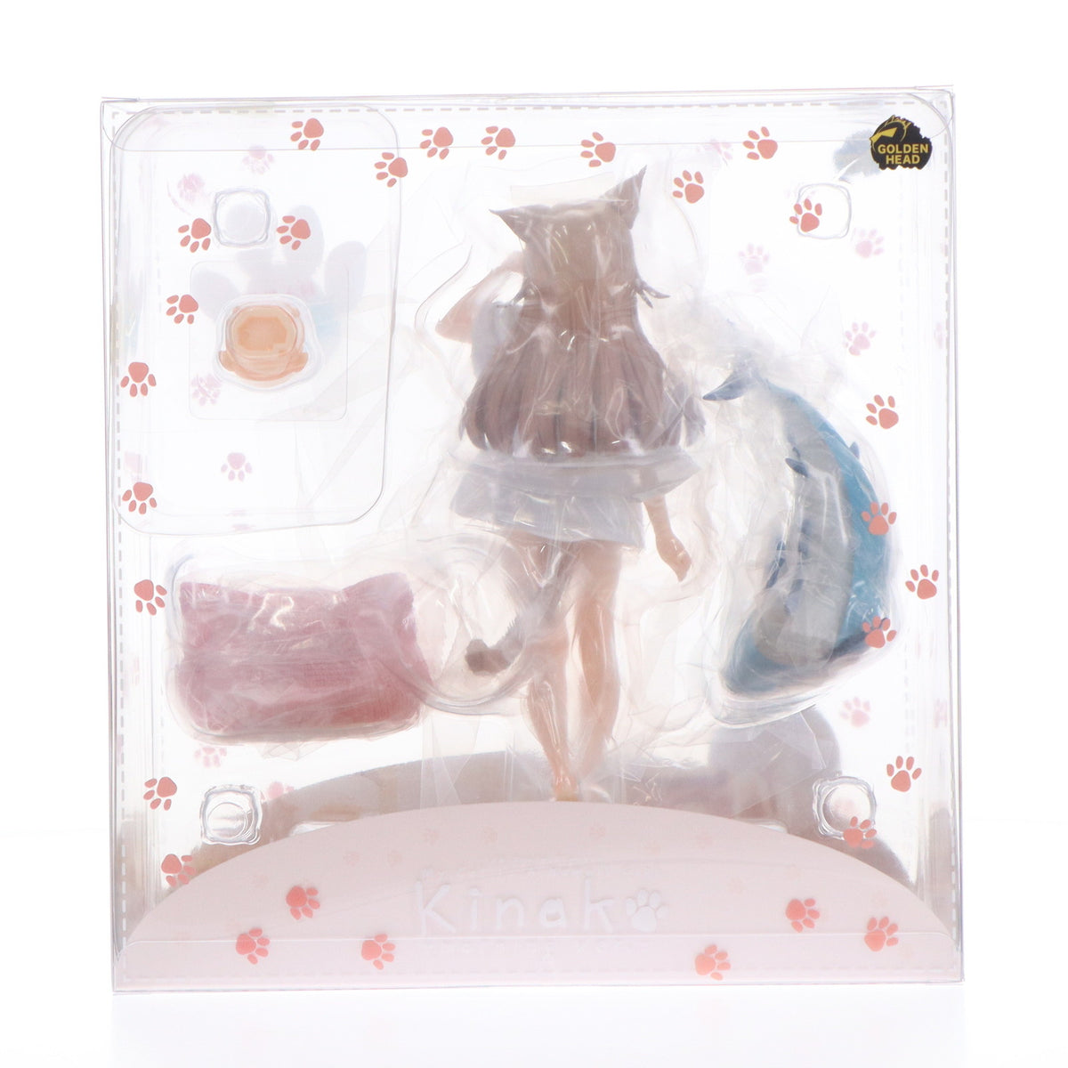 【中古即納】[FIG] きなこ おはようver. あみあみ限定版 うちのねこが女の子でかわいい 1/6 完成品 フィギュア GOLDENHEAD(ゴールデンヘッド)(20230623)