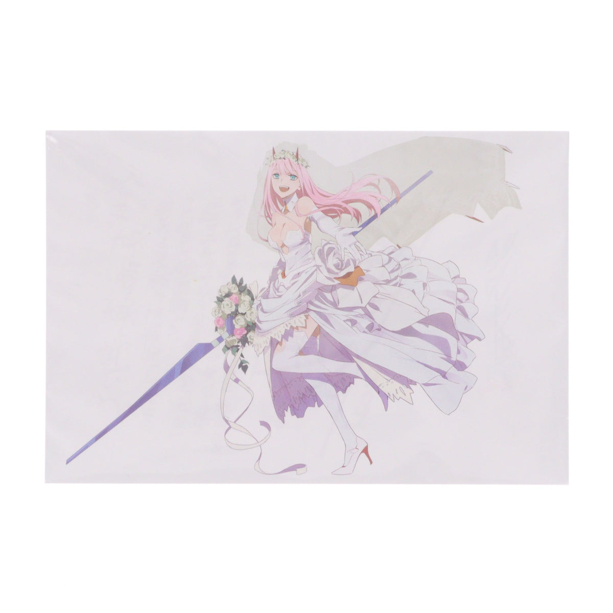 【中古即納】[FIG] イラストカード付属 ゼロツー For My Darling ダーリン・イン・ザ・フランキス 1/7 完成品 フィギュア GOODSMILE ONLINE SHOP限定 グッドスマイルカンパニー(20220731)