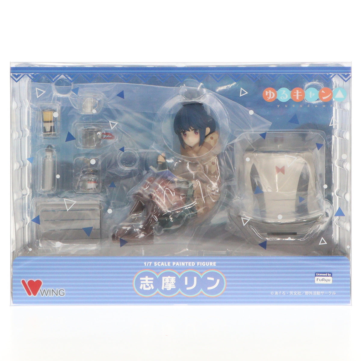 【中古即納】[FIG] 志摩リン(しまりん) ゆるキャン△ 1/7 完成品 フィギュア WING(ウイング)(20200906)