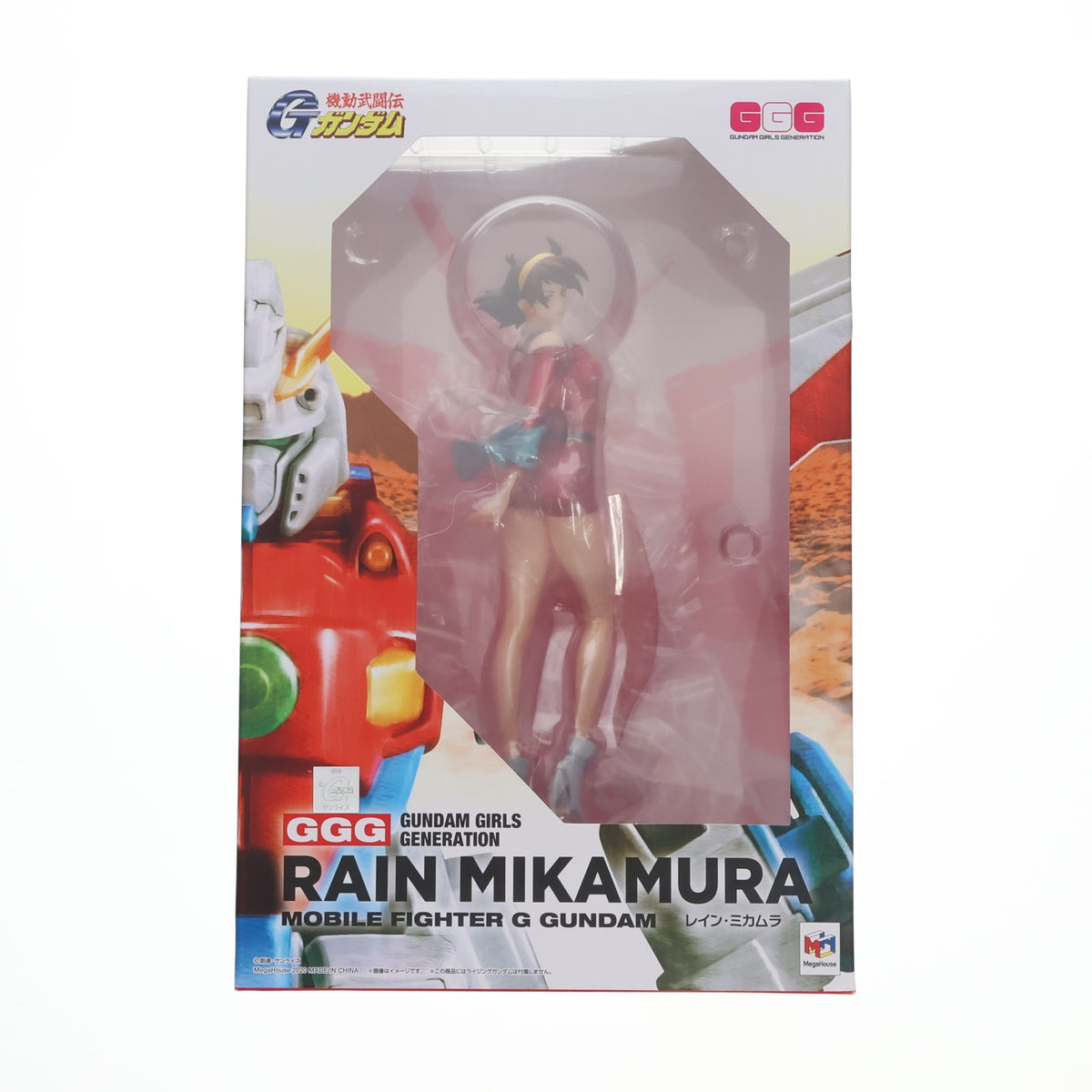 【中古即納】[FIG] GGG(ガンダム・ガールズ・ジェネレーション) レイン・ミカムラ 機動武闘伝Gガンダム 1/8 完成品 フィギュア メガハウス(20200429)