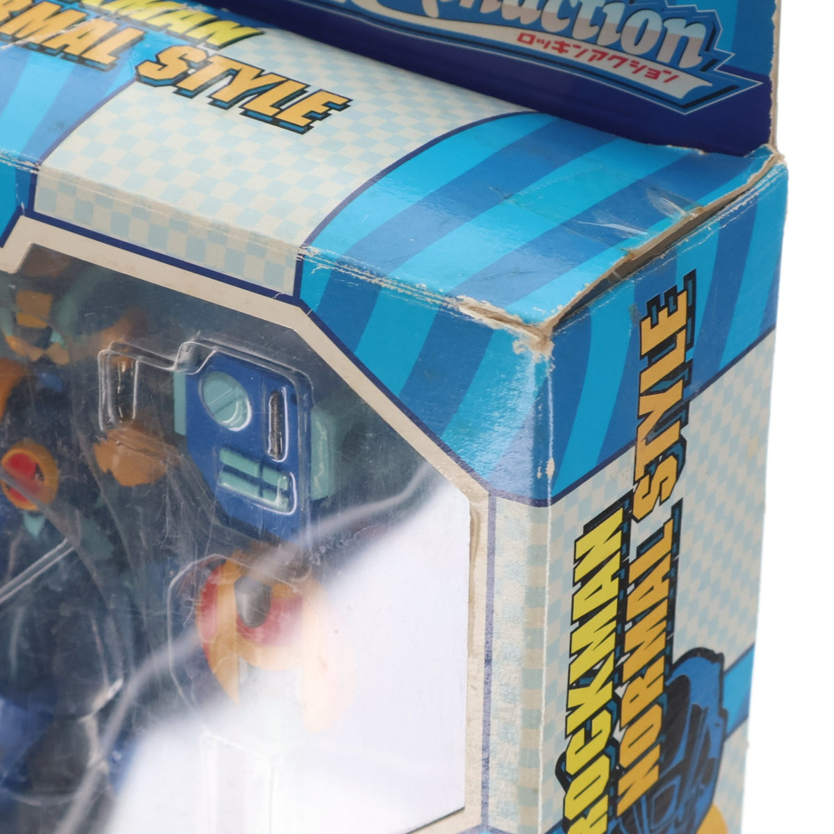 【中古即納】[FIG] ロッキンアクション ロックマン ノーマルスタイル ロックマンエグゼ 完成品 可動フィギュア(205020-0105178) バンダイ(20021031)