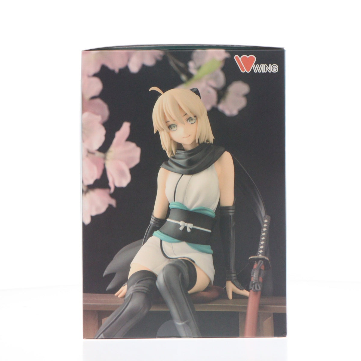 【中古即納】[FIG] セイバー/沖田総司(おきたそうじ) ～剣士の休息～ Fate/Grand Order(フェイト/グランドオーダー) 1/8 完成品 フィギュア WING(ウイング)(20180826)