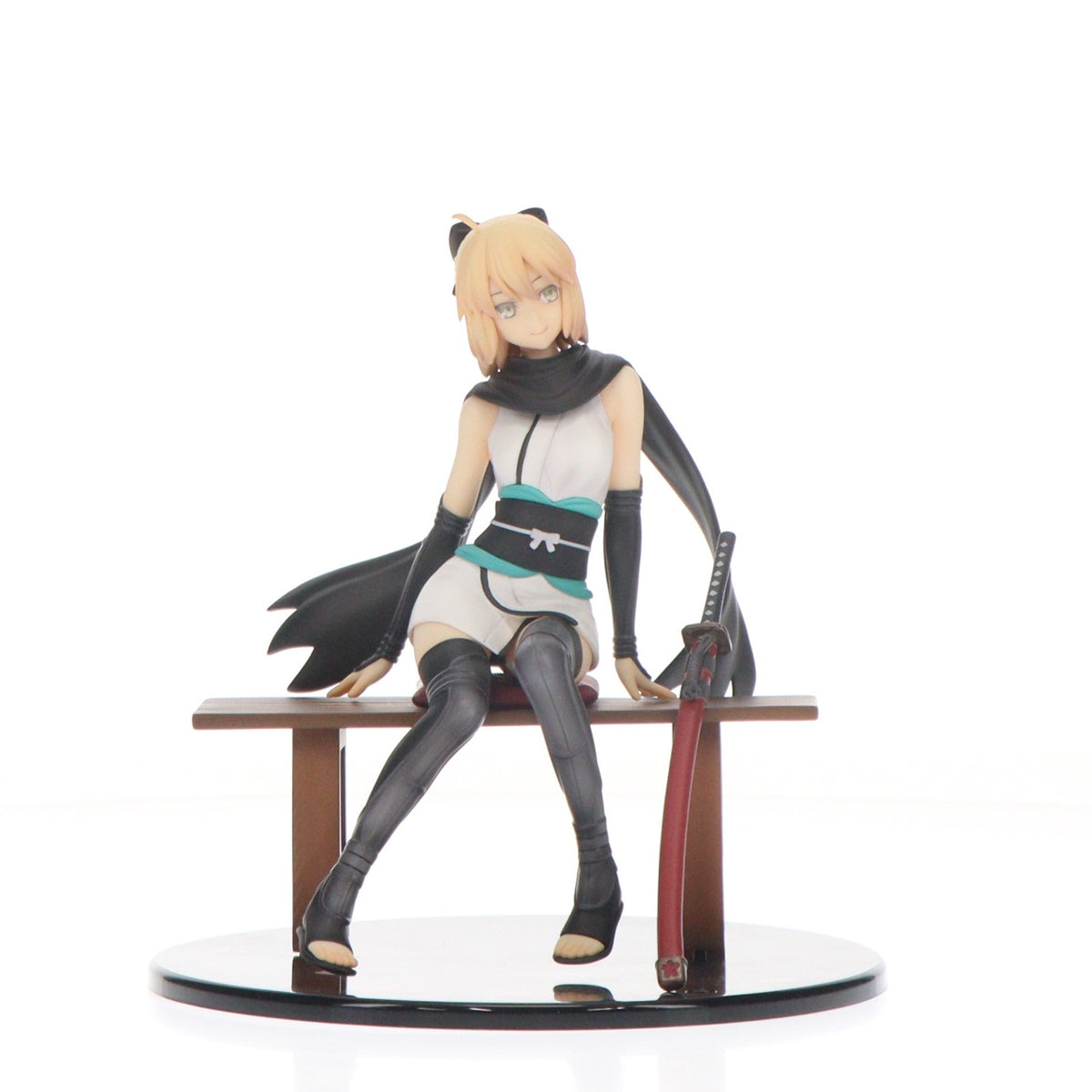 【中古即納】[FIG] セイバー/沖田総司(おきたそうじ) ～剣士の休息～ Fate/Grand Order(フェイト/グランドオーダー) 1/8 完成品 フィギュア WING(ウイング)(20180826)