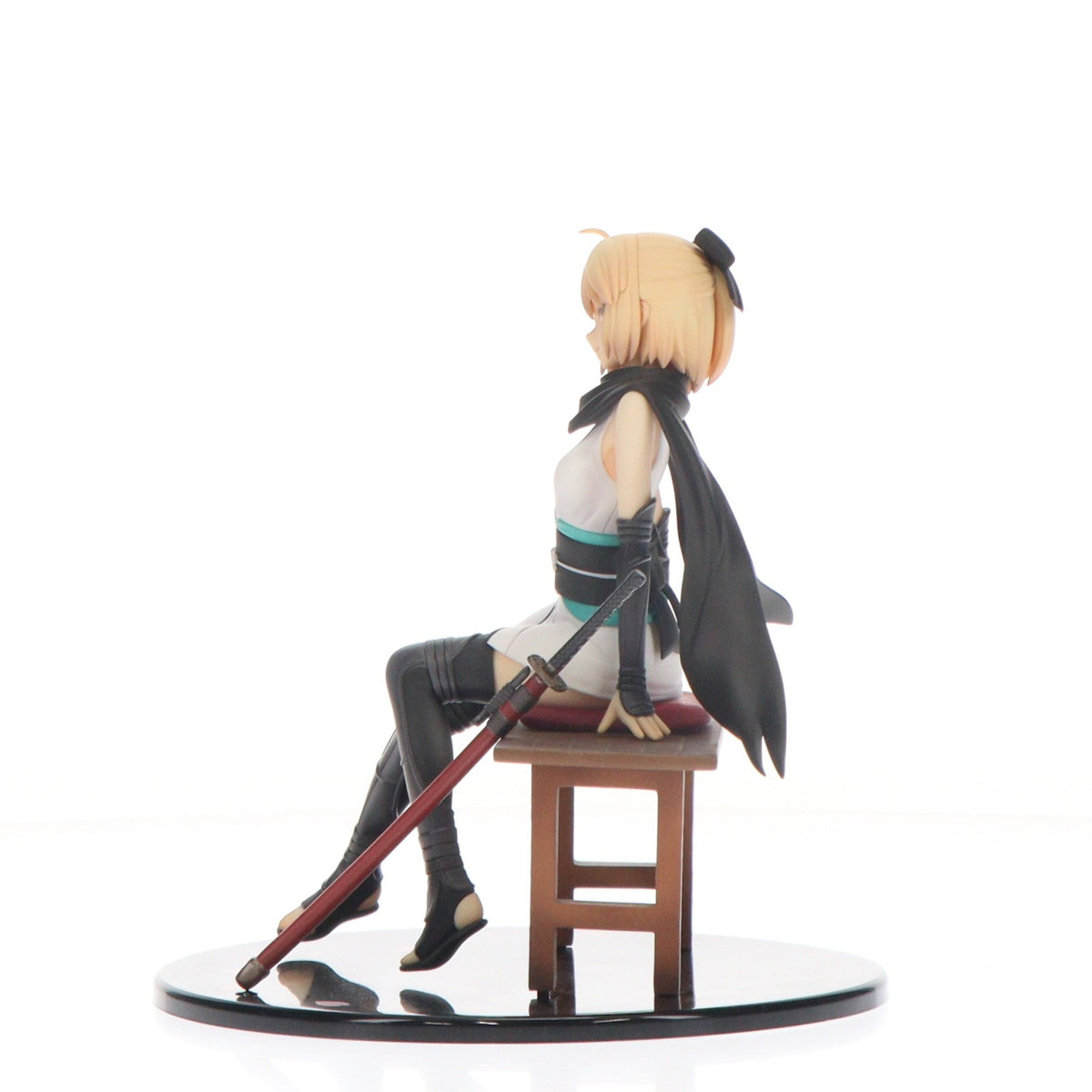 【中古即納】[FIG] セイバー/沖田総司(おきたそうじ) ～剣士の休息～ Fate/Grand Order(フェイト/グランドオーダー) 1/8 完成品 フィギュア WING(ウイング)(20180826)