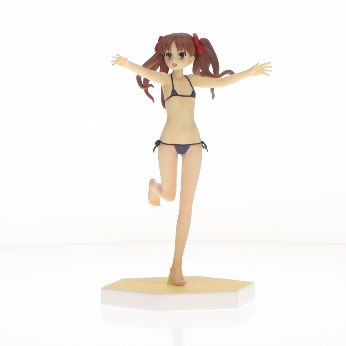 【中古即納】[FIG] 電撃屋ホビー館限定 BEACH QUEENS(ビーチクイーンズ) 白井黒子(しらいくろこ) 電撃スペシャルVer. とある魔術の禁書目録 1/10 完成品 フィギュア ウェーブ(WAVE)(20110228)