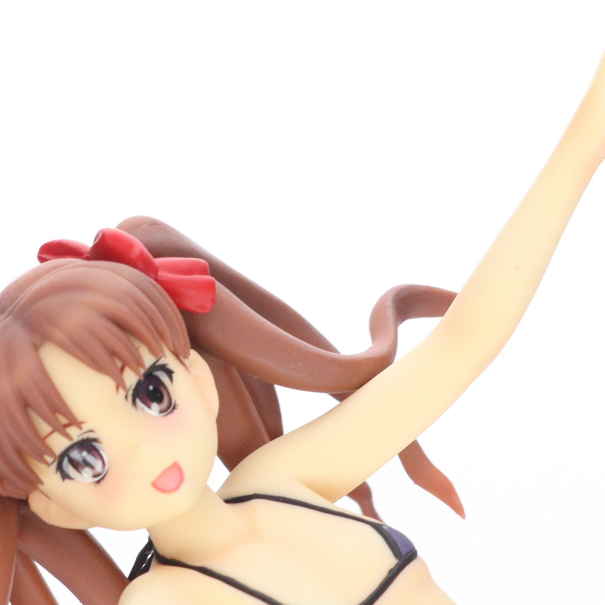【中古即納】[FIG] 電撃屋ホビー館限定 BEACH QUEENS(ビーチクイーンズ) 白井黒子(しらいくろこ) 電撃スペシャルVer. とある魔術の禁書目録 1/10 完成品 フィギュア ウェーブ(WAVE)(20110228)