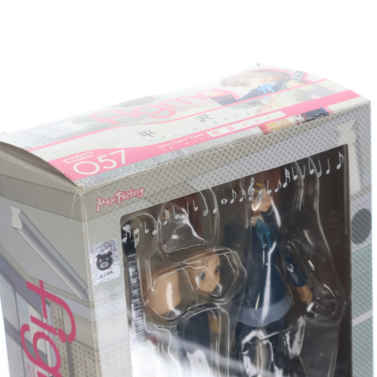 【中古即納】[FIG] figma(フィグマ) 057 平沢唯(ひらさわゆい) 制服Ver. けいおん! 完成品 可動フィギュア マックスファクトリー(20100930)