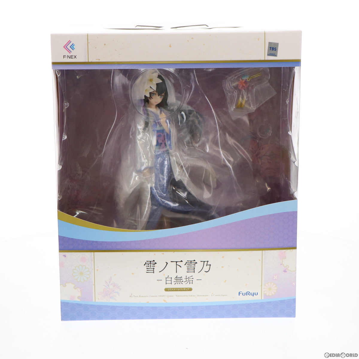 【中古即納】[FIG] F:NEX限定 雪ノ下雪乃(ゆきのしたゆきの) 白無垢 やはり俺の青春ラブコメはまちがっている。完 1/7 完成品 フィギュア(AMU-FNX165) フリュー(20200930)