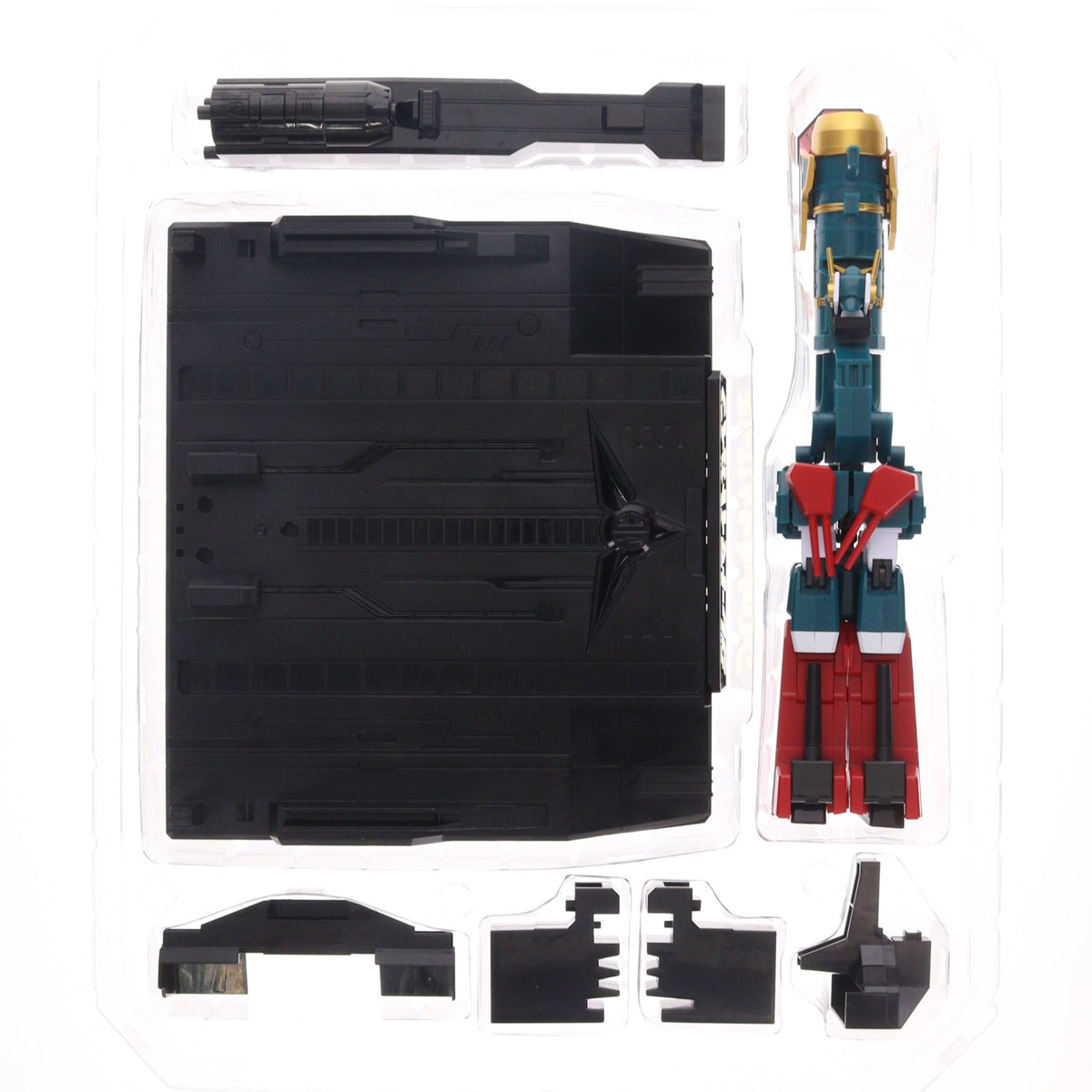 【中古即納】[FIG] THE合体 マイトガンナー+パーフェクトオプションセット 勇者特急マイトガイン 完成品 可動フィギュア グッドスマイルカンパニー(20240531)