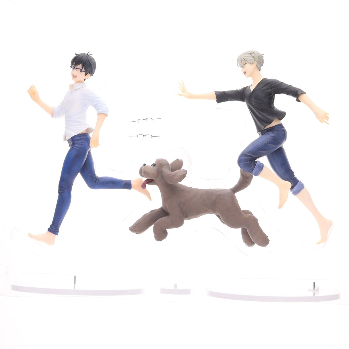 【中古即納】[FIG] GOODSMILE ONLINE SHOP限定特典付属 勝生勇利&ヴィクトル・ニキフォロフ Premium Box ユーリ!!! on ICE 1/8 完成品 フィギュア オランジュ・ルージュ(20201001)
