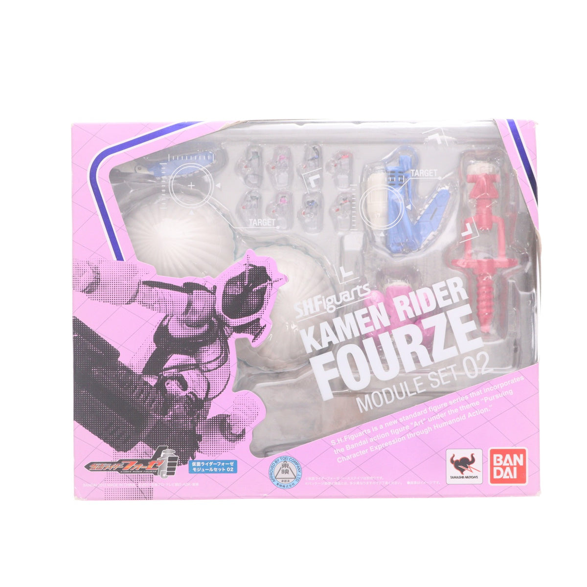 【中古即納】[FIG] S.H.Figuarts(フィギュアーツ) 仮面ライダーフォーゼ モジュールセット02 フィギュア用アクセサリ バンダイ(20120609)
