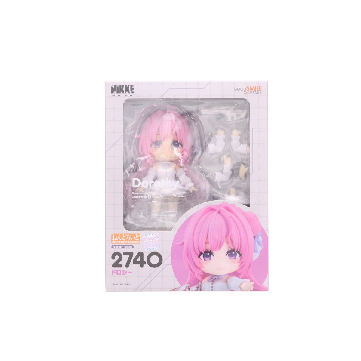 【中古即納】[FIG] グッドスマイルカンパニー公式ショップ特典付属 ねんどろいど 2740 ドロシー 勝利の女神:NIKKE(ニケ) 完成品 可動フィギュア グッドスマイルカンパニー(20250830)