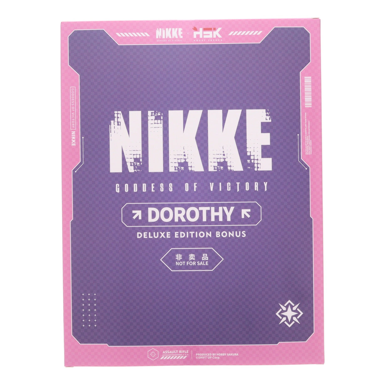 【中古即納】[FIG] Doroフィギュア&アクリルブロック付属 ドロシー 豪華版 勝利の女神:NIKKE(ニケ) 1/7 完成品 フィギュア HOBBY SAKURA(ホビーサクラ)(20260731)