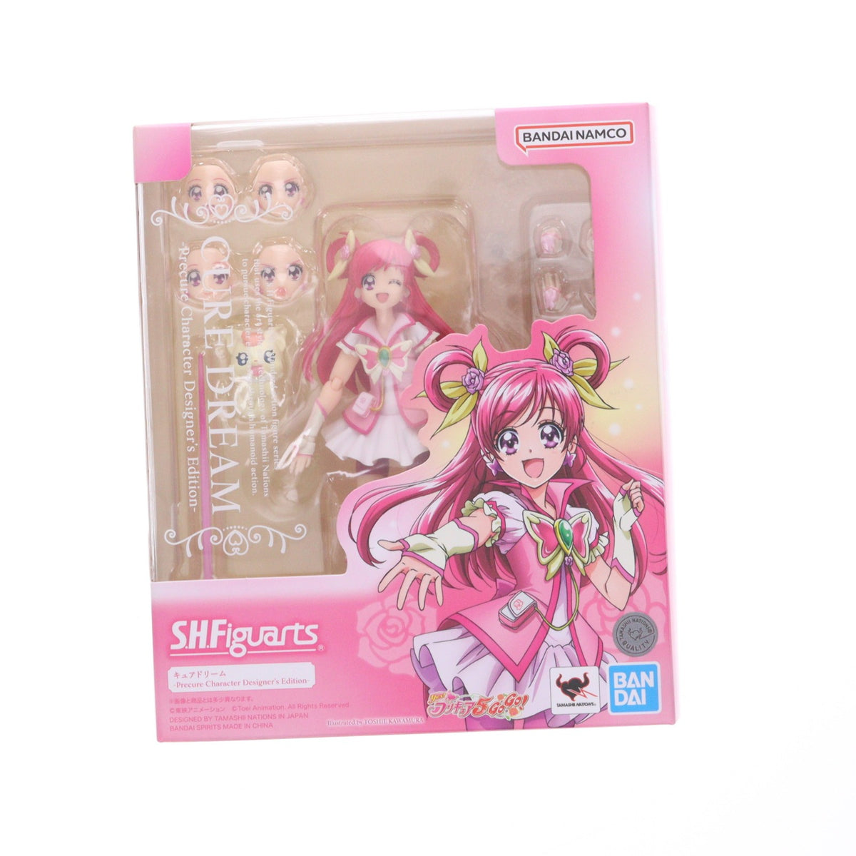 【中古即納】[FIG] S.H.Figuarts(フィギュアーツ) キュアドリーム -Precure Character Designer's Edition- Yes!プリキュア5GoGo! 完成品 可動フィギュア バンダイスピリッツ(20241026)