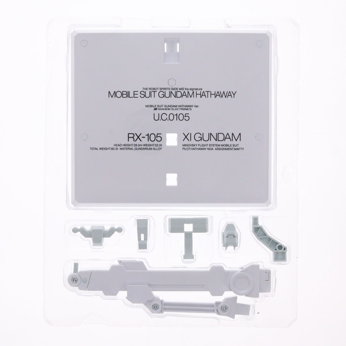 【中古即納】[FIG] 魂ウェブ商店限定 ROBOT魂(Ka signature)(SIDE MS) RX-105 Ξガンダム(クスィーガンダム) 機動戦士ガンダム 閃光のハサウェイVer. 完成品 可動フィギュア バンダイスピリッツ(20241216)