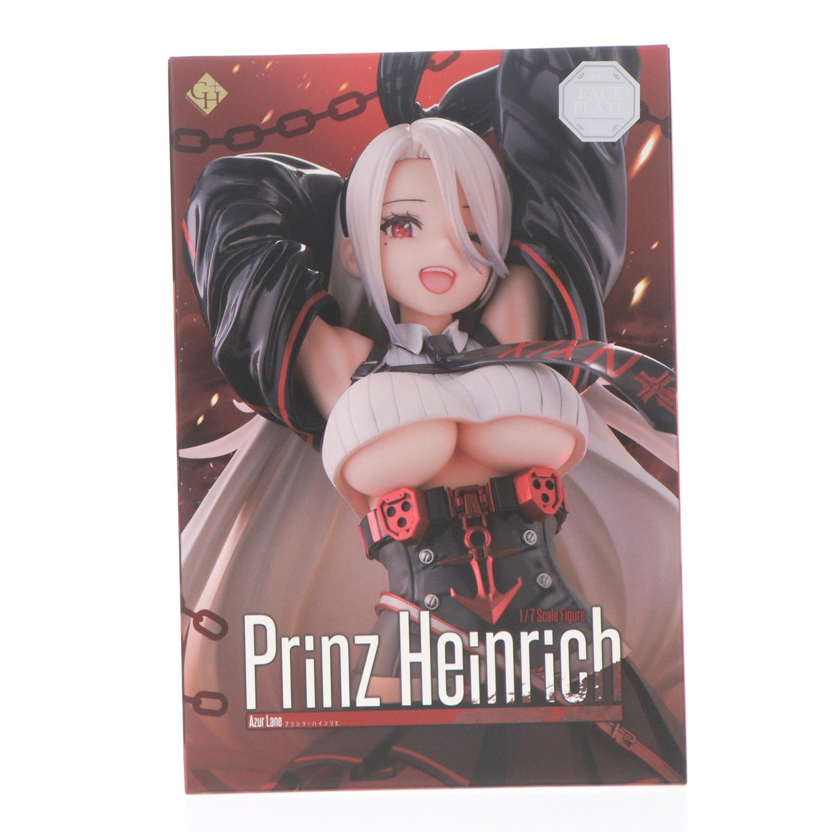 【中古即納】[FIG] 泣き顔パーツ付属 あみあみ限定特典無し プリンツ・ハインリヒ あみあみ限定版 アズールレーン 1/7 完成品 フィギュア GOLDENHEAD+(ゴールデンヘッドプラス)(20251231)