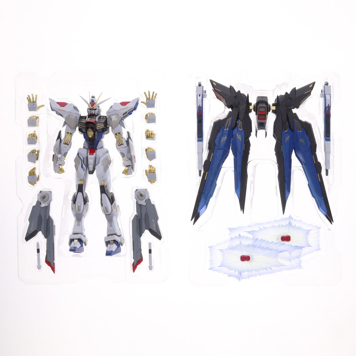 【中古即納】[FIG] METAL BUILD ストライクフリーダムガンダム(リバイバル版) 機動戦士ガンダムSEED DESTINY(シード ディスティニー) 完成品 可動フィギュア バンダイスピリッツ(20260627)