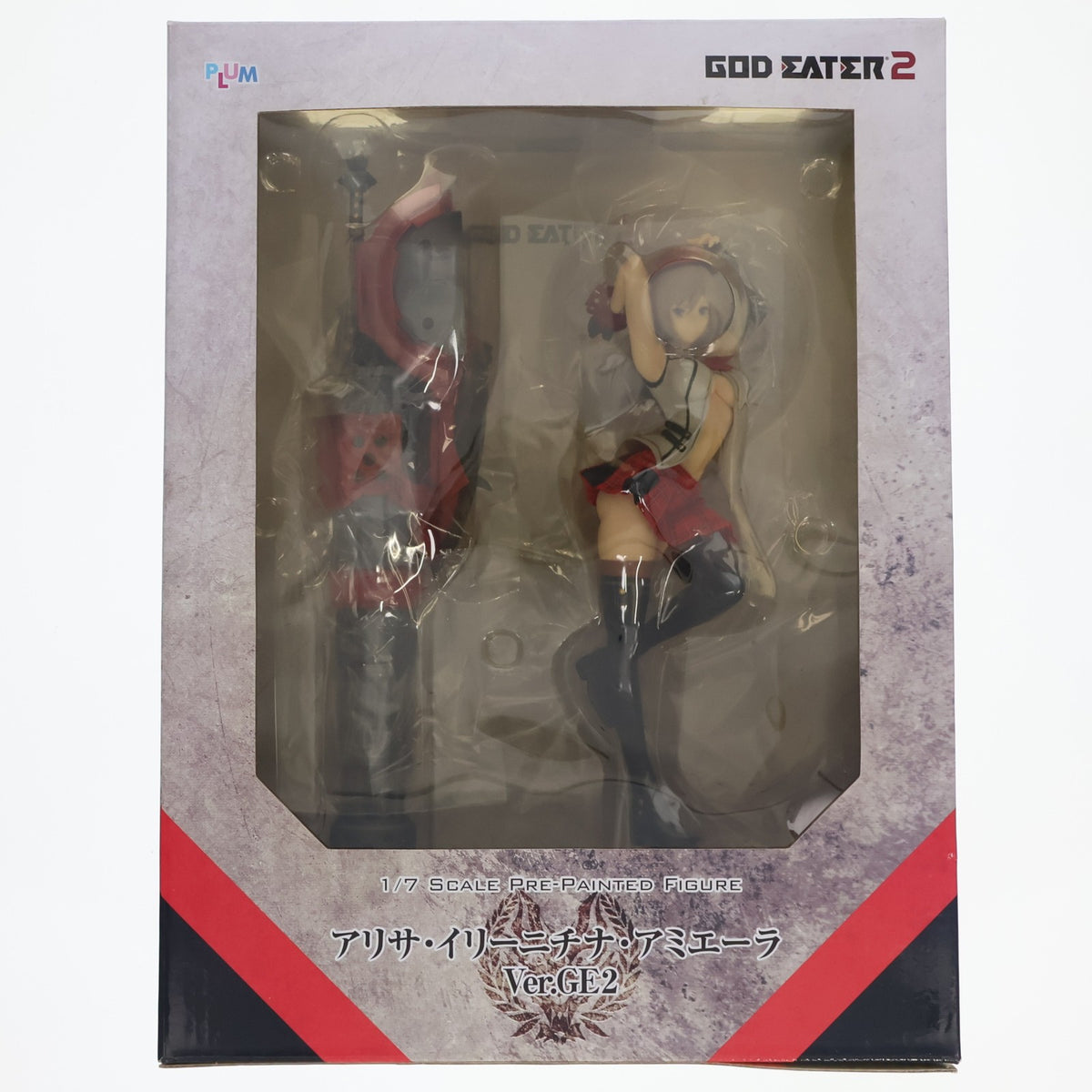 【中古即納】[FIG] アリサ・イリーニチナ・アミエーラ Ver.GE2 GOD EATER 2(ゴッドイーター2) 1/7 完成品 フィギュア(PF022) PLUM(プラム)(20140727)