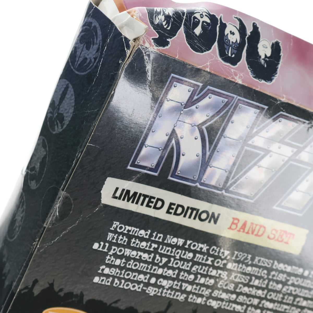 【中古即納】[FIG] KISS バンドセット LIMITED EDITION スーパースター フィギュアコレクション 完成品 アッパー・デック・ジャパン(20091231)