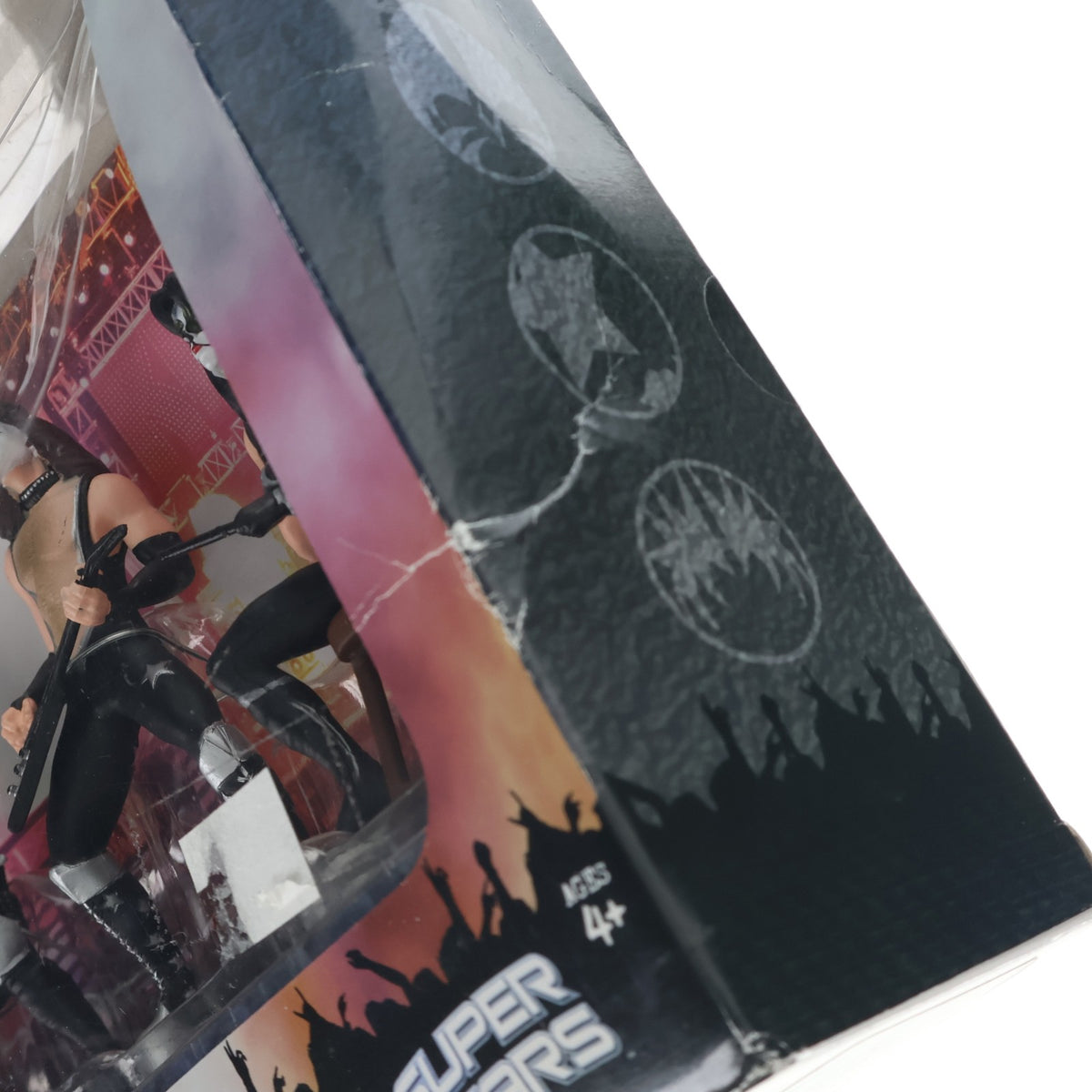 【中古即納】[FIG] KISS バンドセット LIMITED EDITION スーパースター フィギュアコレクション 完成品 アッパー・デック・ジャパン(20091231)