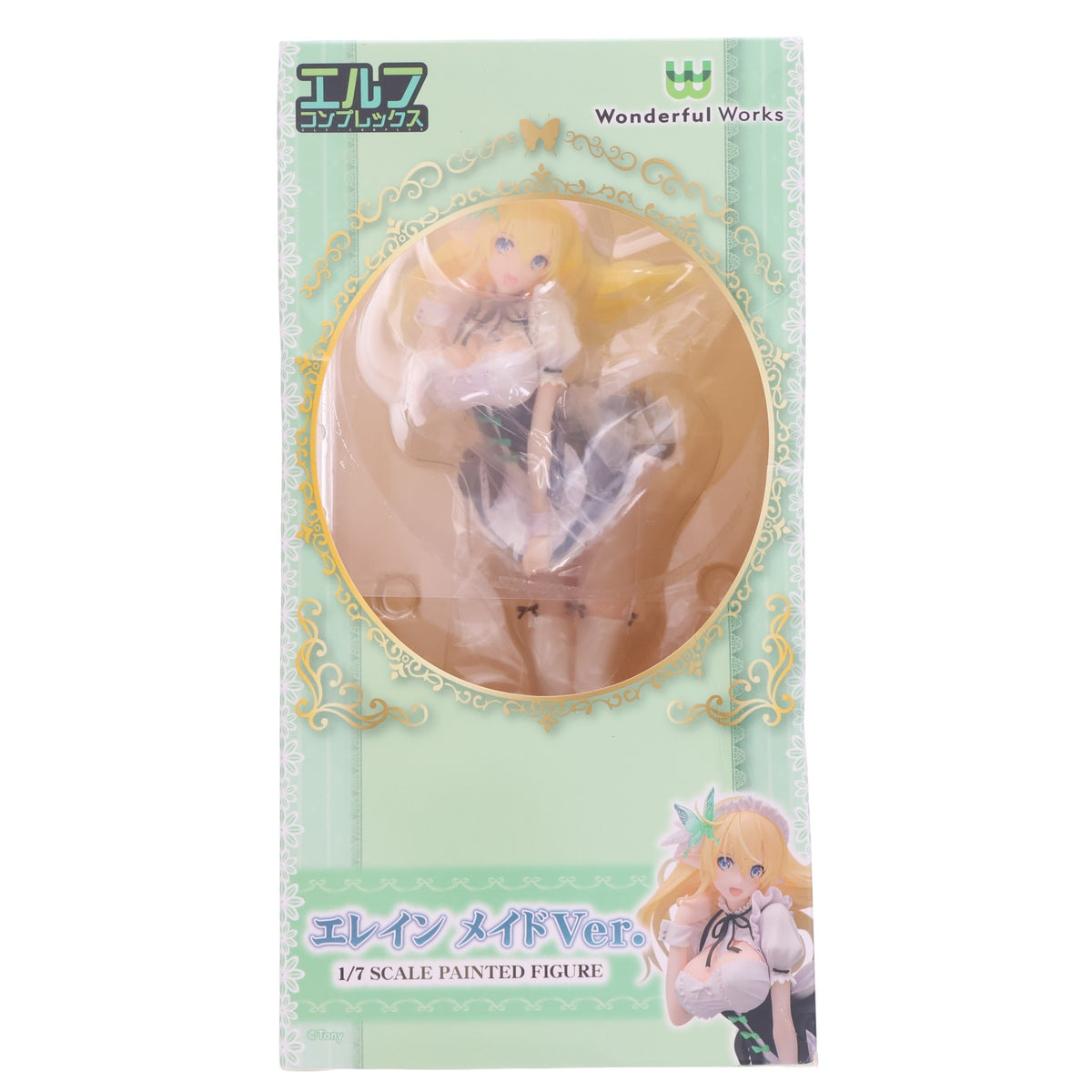 【中古即納】[FIG] エレイン メイドVer. エルフ・コンプレックス 1/7 完成品 フィギュア Wonderful Works(ワンダフルワークス)(20210311)
