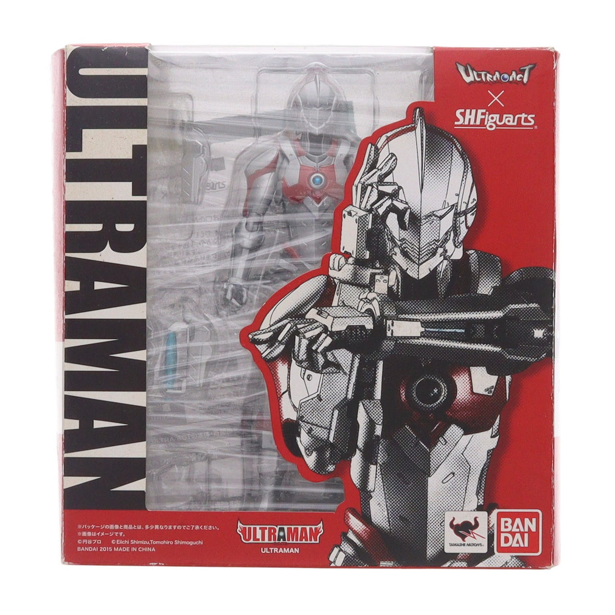【中古即納】[FIG] ULTRA-ACT × S.H.Figuarts(ウルトラアクト × フィギュアーツ) ULTRAMAN(ウルトラマン) 完成品 可動フィギュア バンダイ(20150731)
