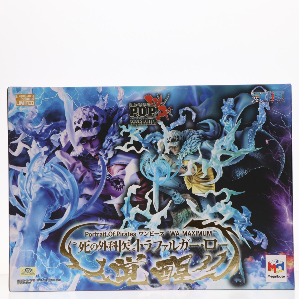 【中古即納】[FIG] Portrait.Of.Pirates P.O.P WA-MAXIMUM 『死の外科医』 トラファルガー・ロー【覚醒】 ONE PIECE(ワンピース) 完成品 フィギュア プレミアムバンダイ&一部店舗&オンラインショップ限定 メガハウス(20251226)