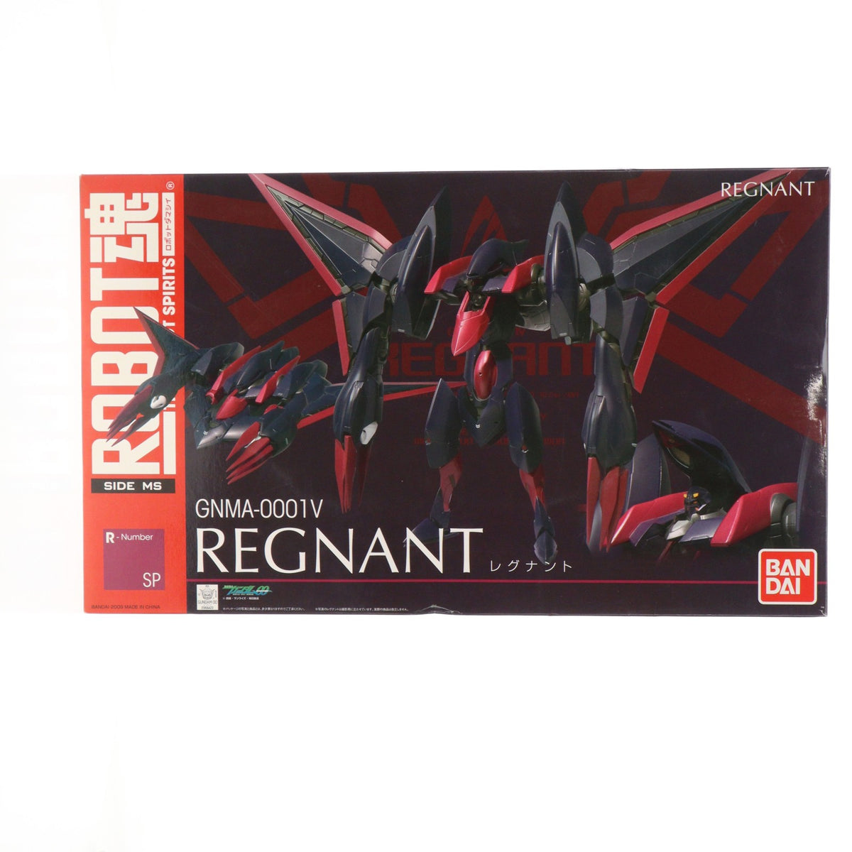 【中古即納】[FIG] 魂ウェブ商店限定 ROBOT魂(SIDE MS) レグナント 機動戦士ガンダム00(ダブルオー) セカンドシーズン 完成品 フィギュア 初期不良対応パーツ欠品 バンダイ(20091030)