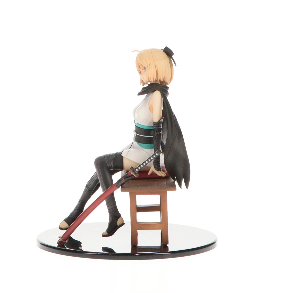 【中古即納】[FIG] セイバー/沖田総司(おきたそうじ) ～剣士の休息～ Fate/Grand Order(フェイト/グランドオーダー) 1/8 完成品 フィギュア WING(ウイング)(20180826)