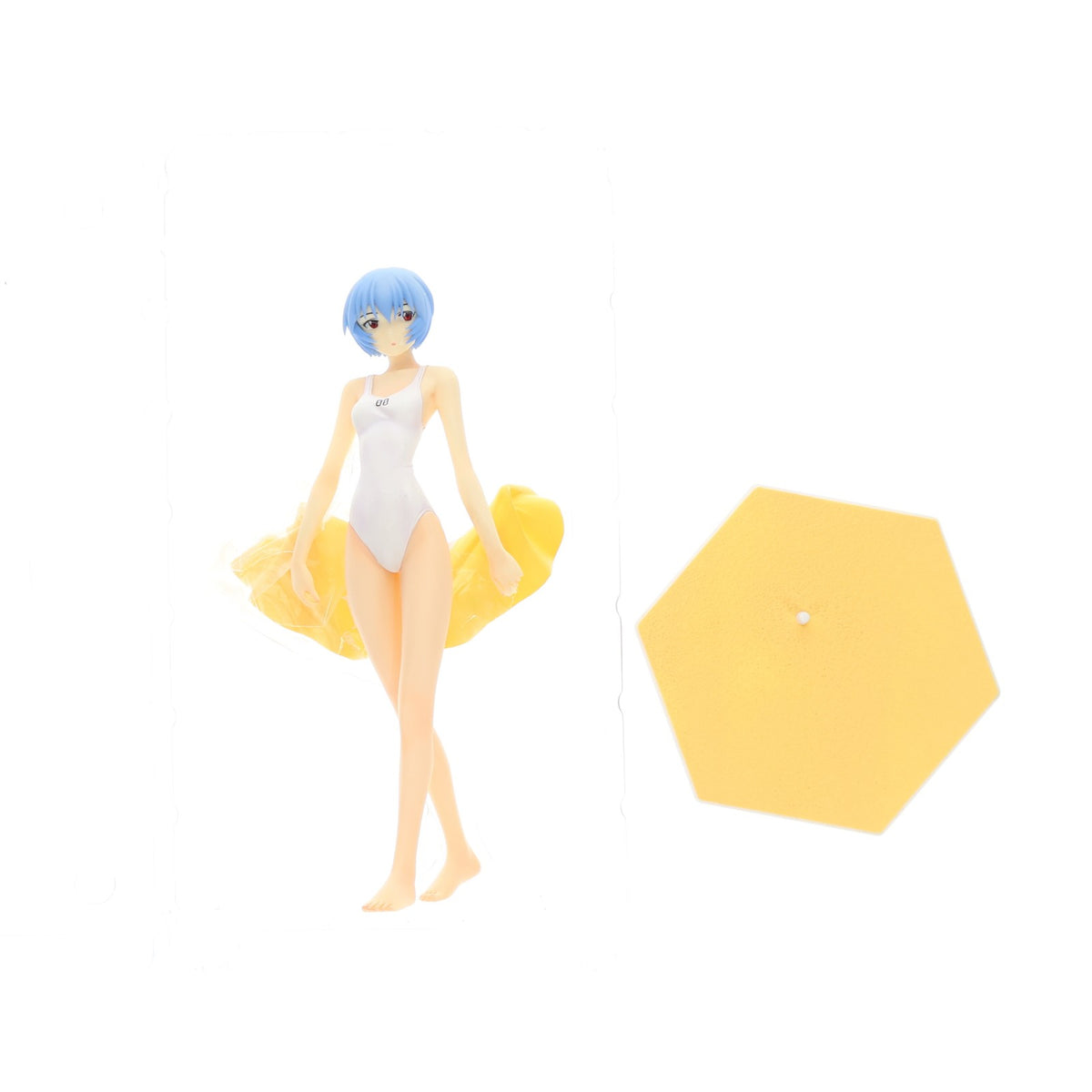 【中古即納】[FIG] BEACH QUEENS(ビーチクイーンズ) 綾波レイ ヱヴァンゲリヲン新劇場版:破 1/10 完成品 フィギュア ウェーブ(WAVE)(20110923)